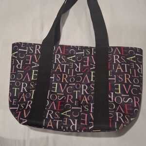 Victoria's Secret Multicolor Letter Print Tote